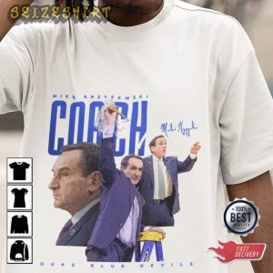 Zion Williamson Vintage Coach K Basketball T-Shirt