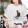 Black Cat On Pumpkin Graphic Tee