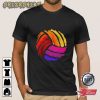 Block Painted Volleyball Graphic T-Shirt