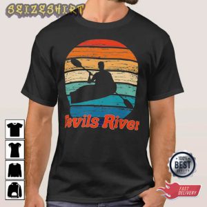 Canoeing Devils River Graphic Tee