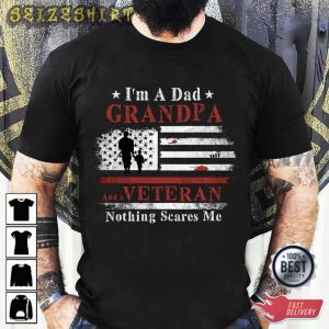 I’m A Dad Grandpa Unique T-Shirt Design
