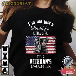 I’m A Veteran’s Daughter T-Shirt Design