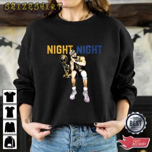 Stephen Curry's 'Night Night' Celebration Shirt