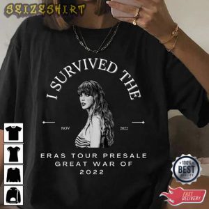 I Survived The Eras Tour Swiftie Shirt
