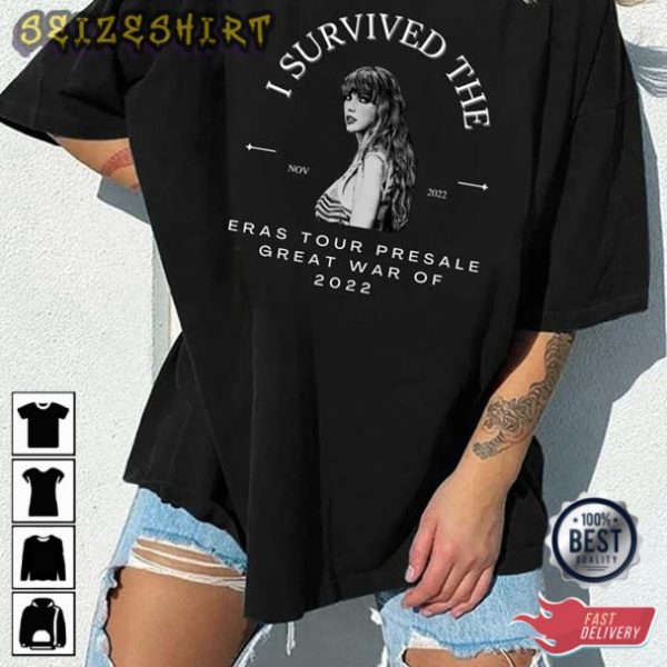 I Survived The Eras Tour Swiftie Shirt