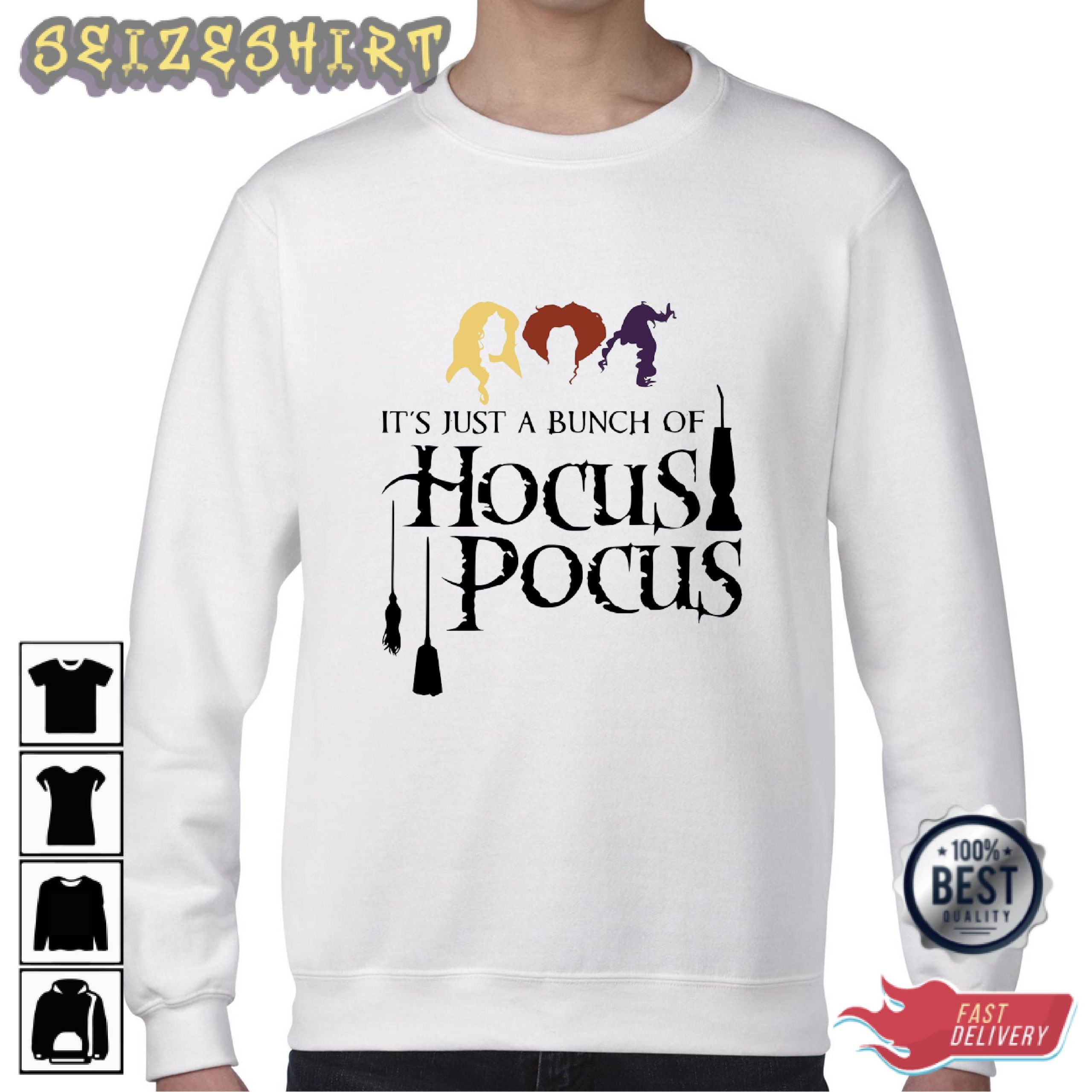 It's Just A Bunch Of Hocus Pocus 2022 Tee Shirt Long Sleeve Shirt