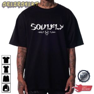 Rock Band Soulfly Tour 2022 Graphic T-Shirt