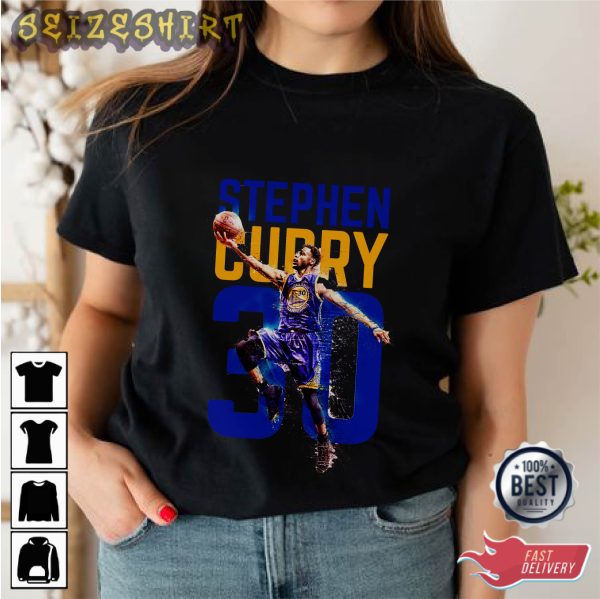 Stephen Curry 3 Point Percentage T-Shirt