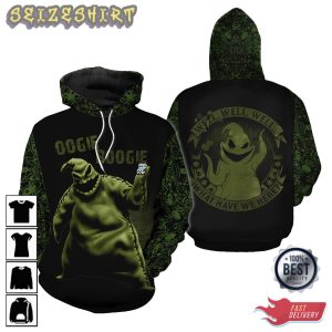 Oogie Boogie Well Well Well What Have We Here 3D Hoodie