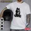 Funny Black Cat Halloween Graphic Tee