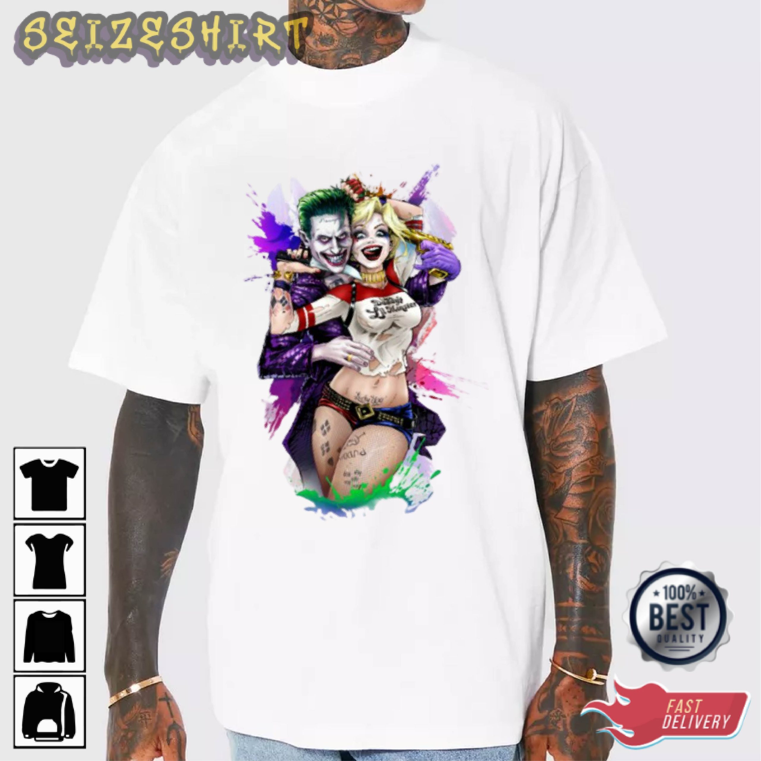 Harley Queen HOT Halloween 2022 Tee Shirt Long Sleeve Shirt