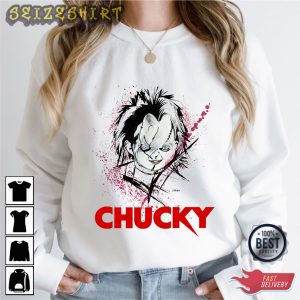 Horror Girl Chucky Graphic Tee