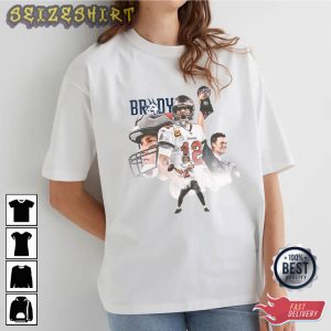 Vintage Bootleg Tom Brady Graphic Shirt