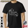 Bike Lover Drag Bike Best Cycling Bike Graphic T-Shirt