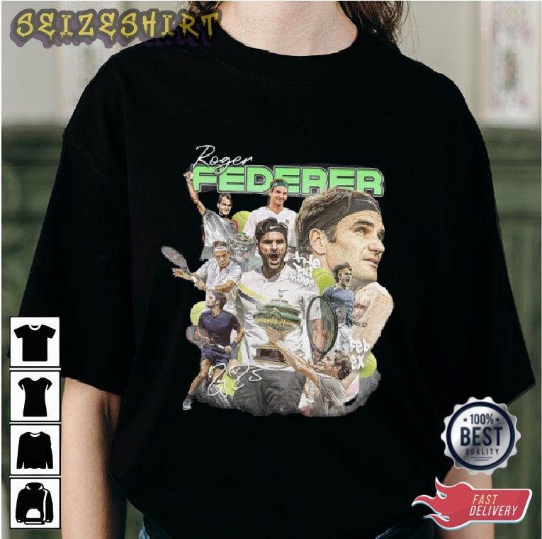 Federer Tennis Sport Best Graphic Tee