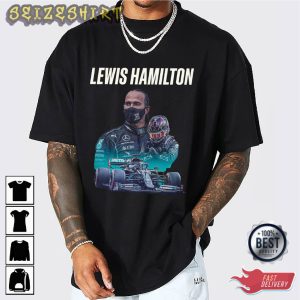 Lewis Hamilton HOT Graphic Tee Long Sleeve Shirt