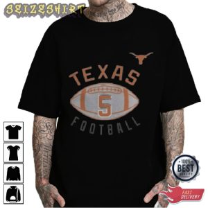 Texas Number 5 Football Trending Graphic Tee