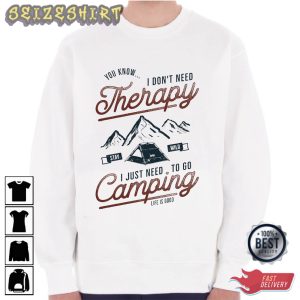 I Just Need To Go Camping Graphic Tee