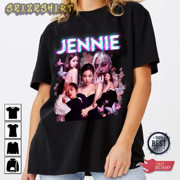 Jennie Korean Singer Teen Shirts
