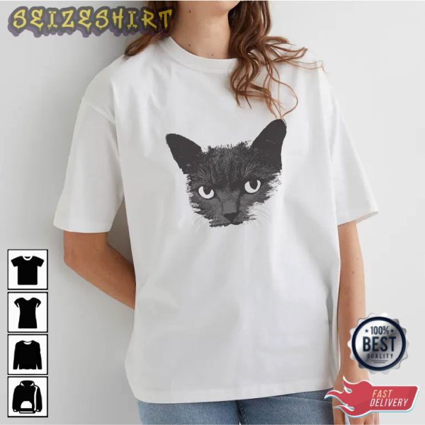 Halloween Black Sphynx Cat Shirt