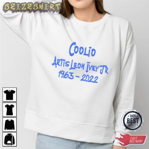 Blue And RIP Coolio Unique Shirt
