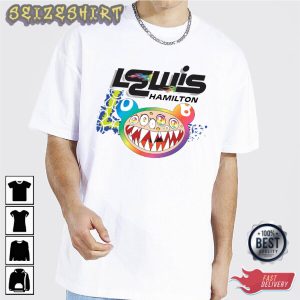 Lewis Hamilton HOT Graphic Tee Long Sleeve Shirt