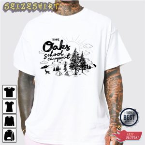 The Oaks School Campout Graphic Tee