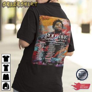 Beautiful Mind Tour Rodwave Rapper Comic Style Shirt Design