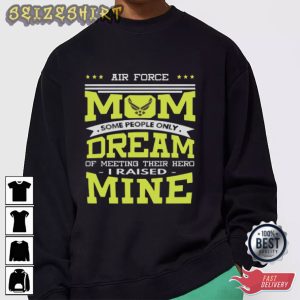 Air Force Mom Best T-Shirt Design