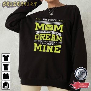 Air Force Mom Best T-Shirt Design