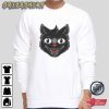Black Cat Halloween Shirt Design