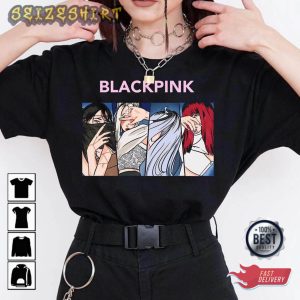 Blackpink Manga Art shirt