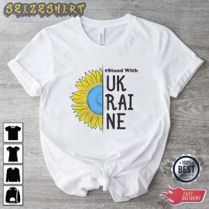 Stand with Ukraine Sunflower Shirt