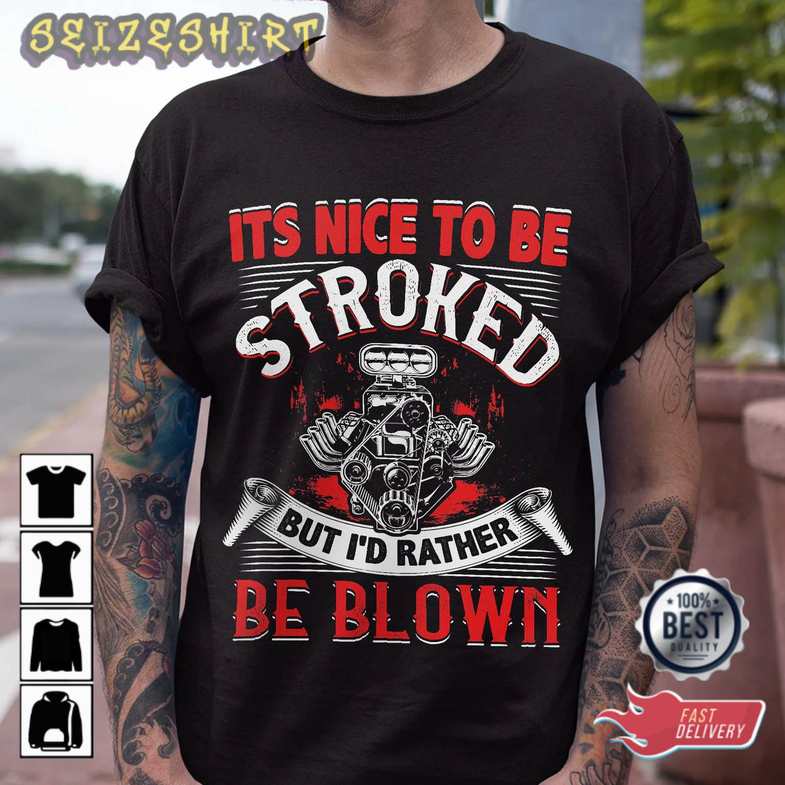 It's Nice To Be Stroked But Id Rather Be Blown T-Shirt