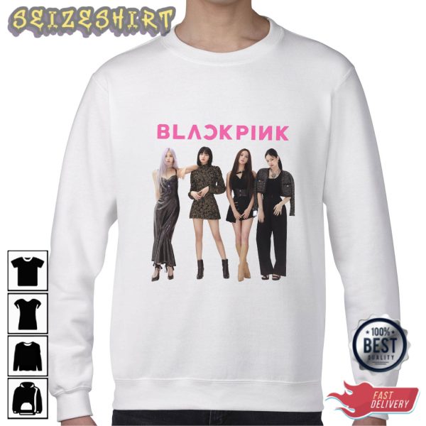 Blackpink 4 Member 2022 HOT Graphic Tee Long Sleeve Shirt