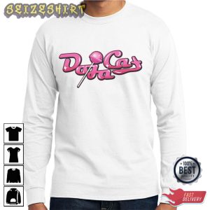 Doja Cat Black Pink Sweat Graphic Tee