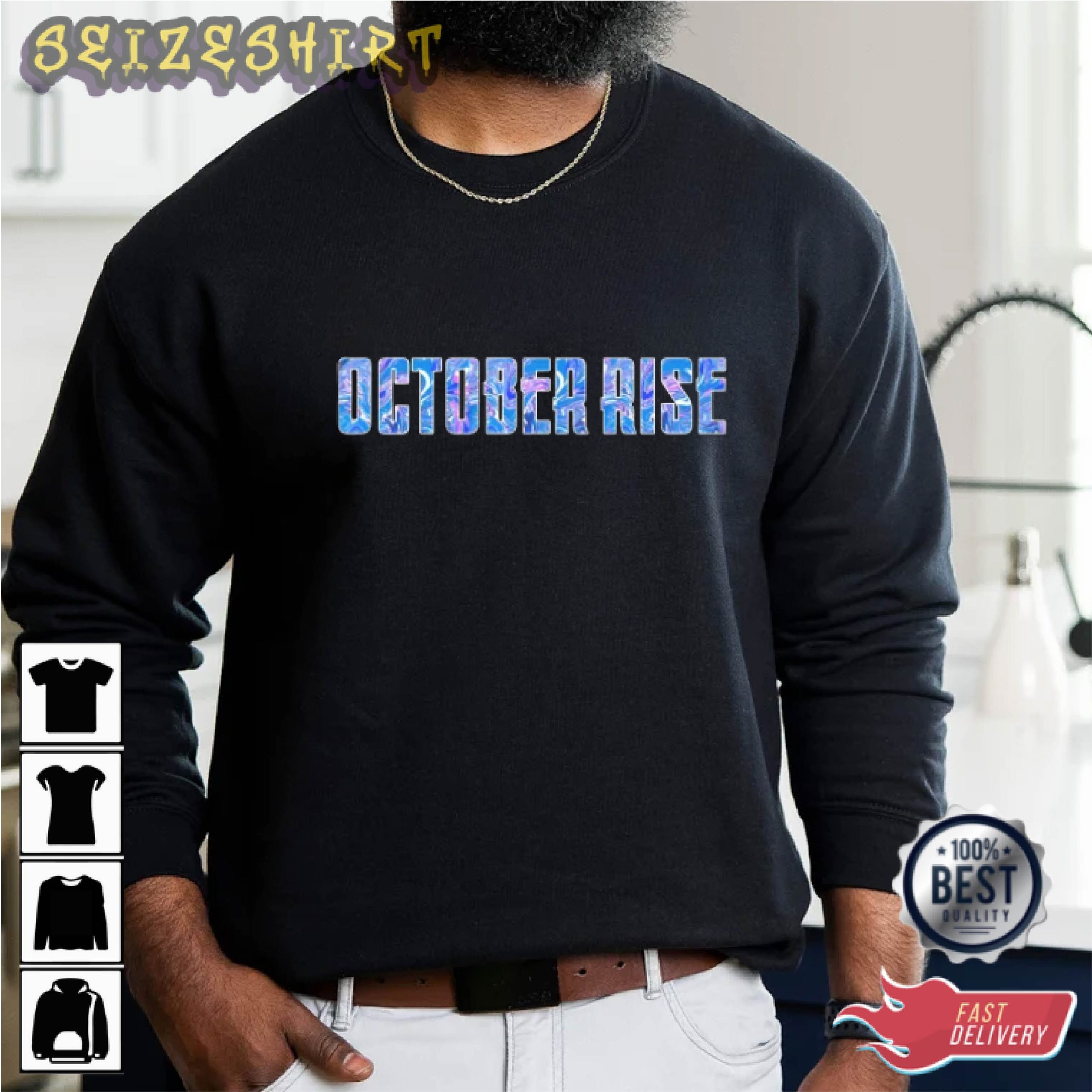 Mariners October Rise Baseball Shirt