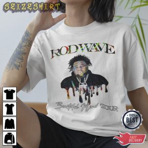 Vintage RodWave Beautiful Mind 2022 Tour Shirt