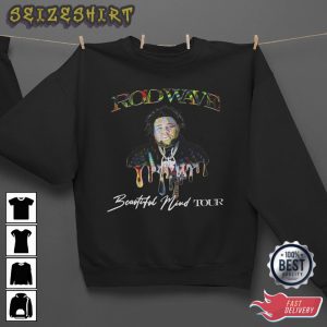 Vintage RodWave Beautiful Mind 2022 Tour Shirt