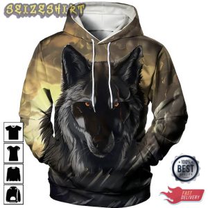 Animal Wolf HOT 3D Hoodie Graphic Hoodie