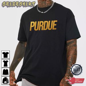 Purdue Word Design Essential Shirt