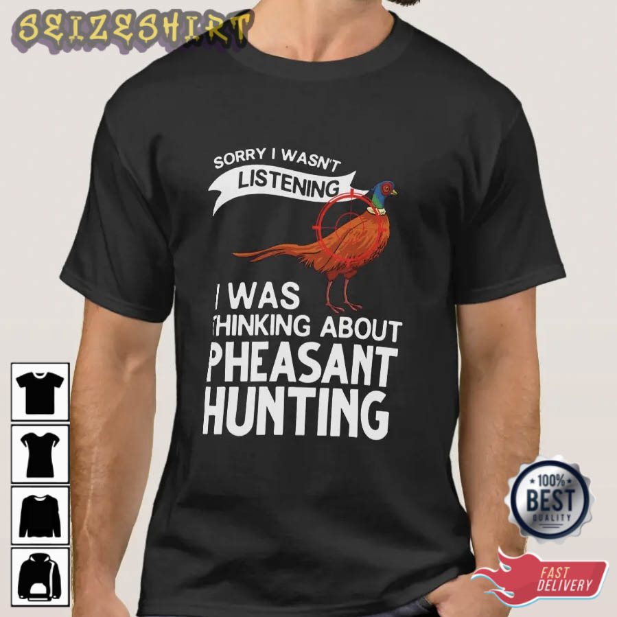 Pheasant Hunting Bird Hunter Season Graphic Tee