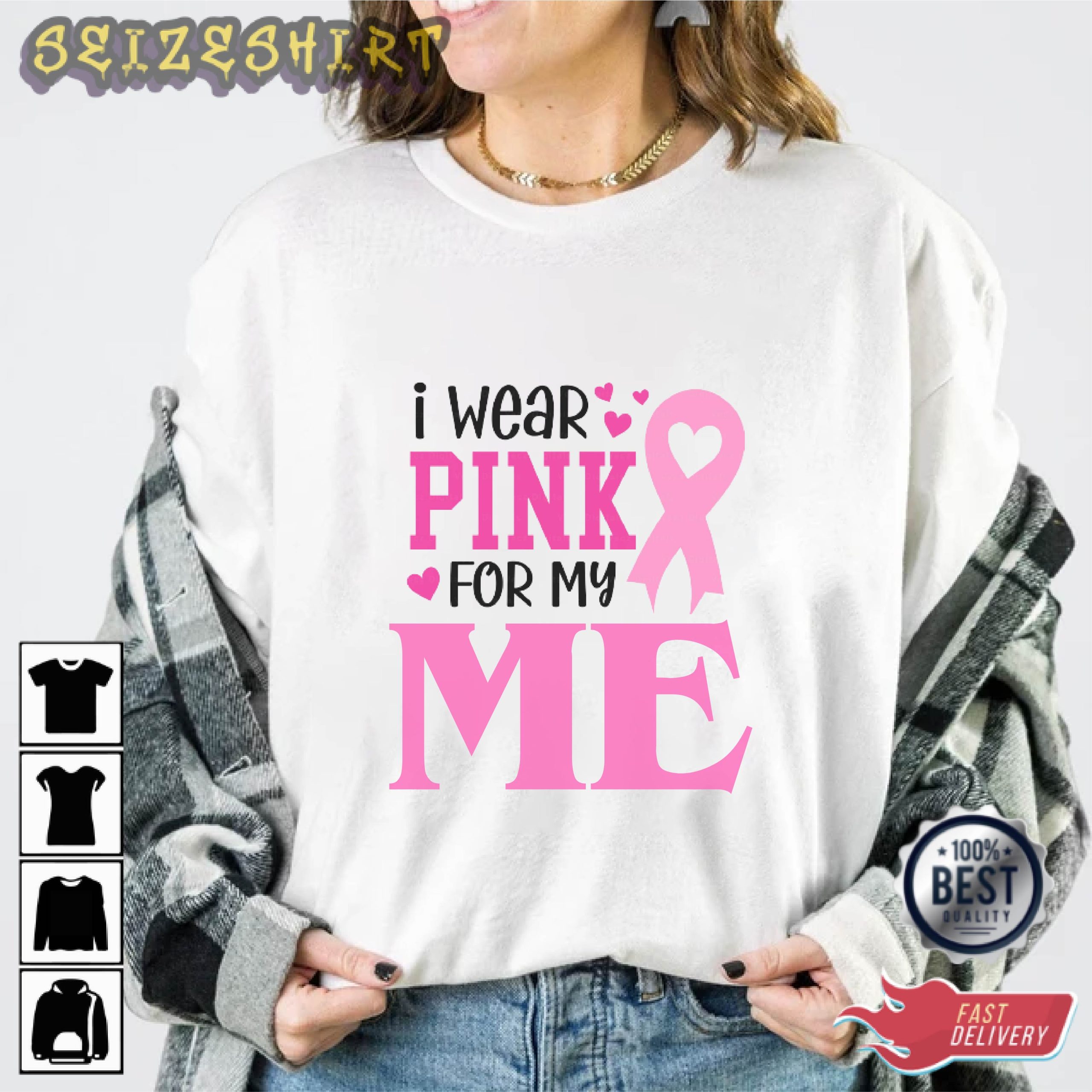 I Wear Pink For Me Essential Shirt