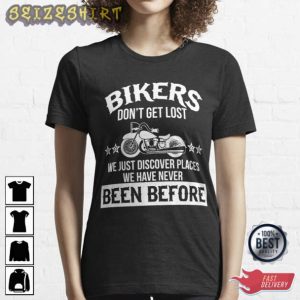 Biker Don’t Get Lost T-shirt Design