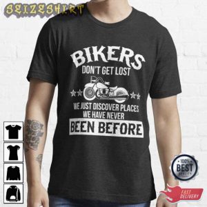Biker Don’t Get Lost T-shirt Design
