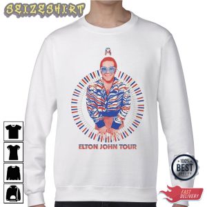 Music Concert 2022 Elton John Graphic T-Shirt