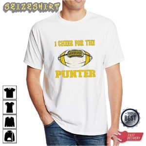 Cheer For The Punter Football Graphic Tee