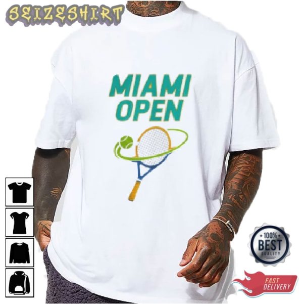 Miami Open Tennis Best Sport Graphic Tee