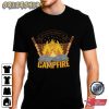 Life Is Better Around The Campfire Graphic Cotton Unisex Tee