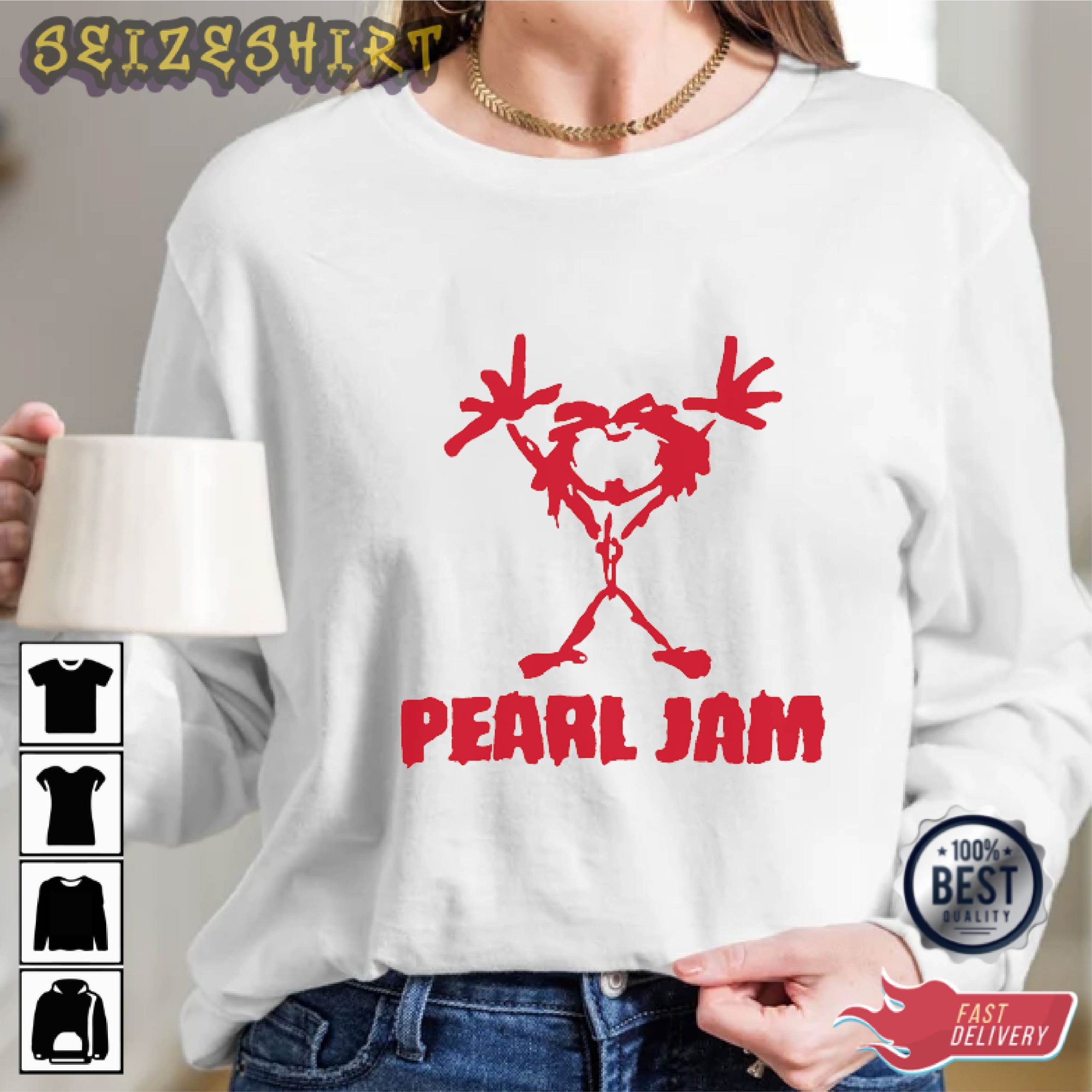 Pearl Jam Trending Graphic Shirt